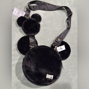 Disneyland Mickey Plush Crossbody with Coin Purse - NWT!!